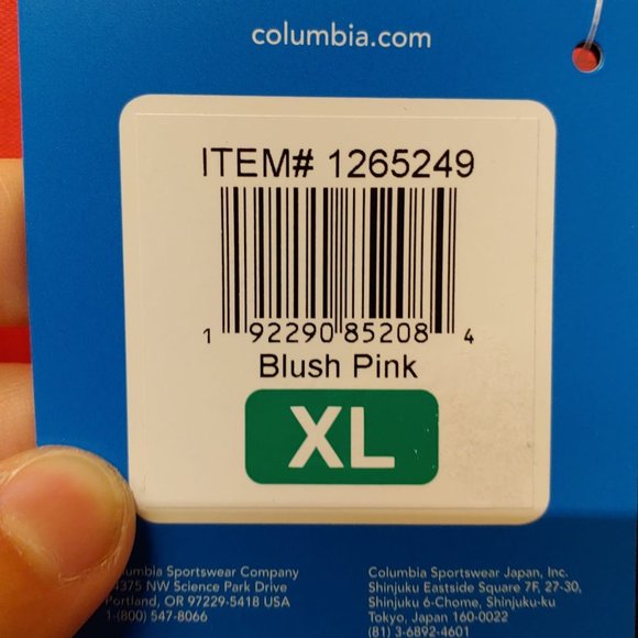 COLUMBIA Women Freezer Coil Omni-Wick Long Sleeve Protection Shirt-Blush Pink - Picture 8 of 8